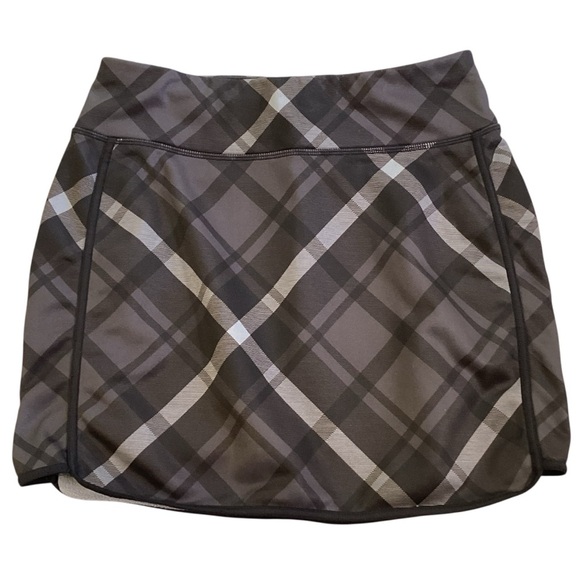 Athleta Wander Tech Stretch Plaid Skirt Size Small, Style 152849 - Picture 1 of 10